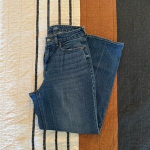 Curvy Extra High-Waisted Sky-Hi Wide-Leg Jeans